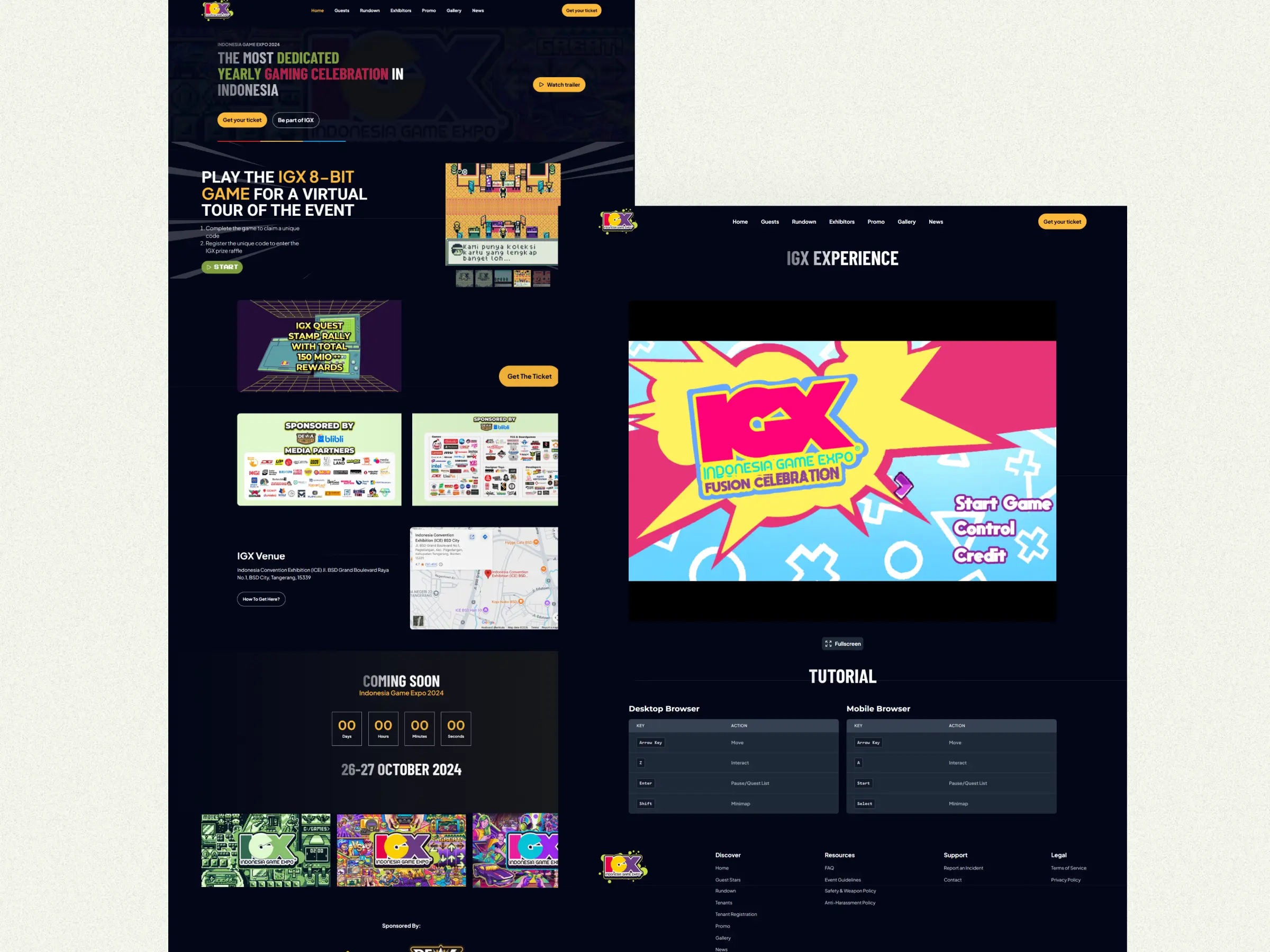 Indonesia Game Expo 2024 project screenshot